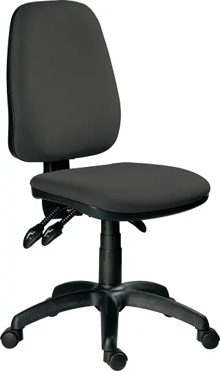 333 ASYN židle kancelářská, látka DO DORA D 05 - látka šedá